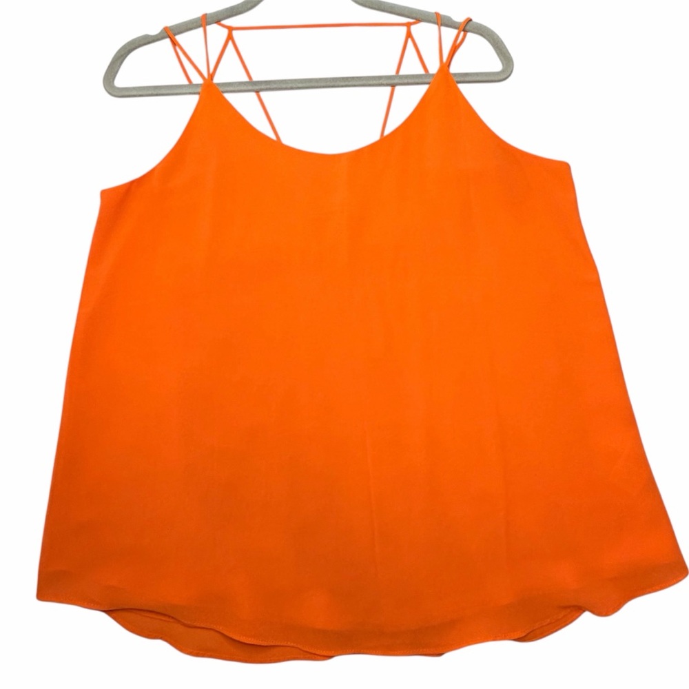 Naked Zebra Vibrant Orange Camisole Women’s sz. Lg